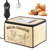 TECKZOON Bread Proofing Box, Sourdough Bread Fermentation Box with Adjustable
