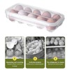 Fridge Egg Box 10 Compartments, Egg Container for Fridge, Egg