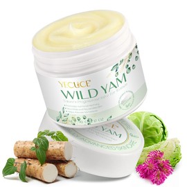 Yecuce Natural Wild Yam Cream( 90g) Enriched Vitamin E Moisturizers Skincare - Specification: Wild Yam cream (90g)*1