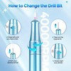 Nail Drill Electric File: DEDNMSCA Sparkly Professional Nail Drill Kit,