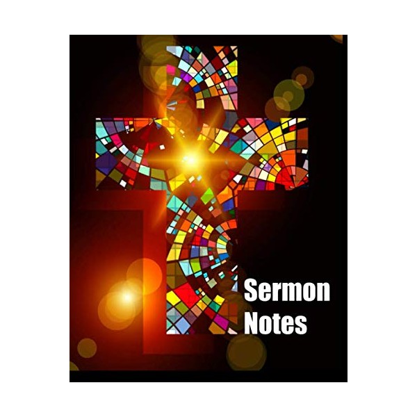 Sermon Notes: Inspirational Sermon Journal, Note Taking for Scripture References,
