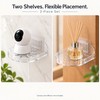 2PCS Wall Mounted Camera Bracket Adhesive, No Drilling, Household Indoor