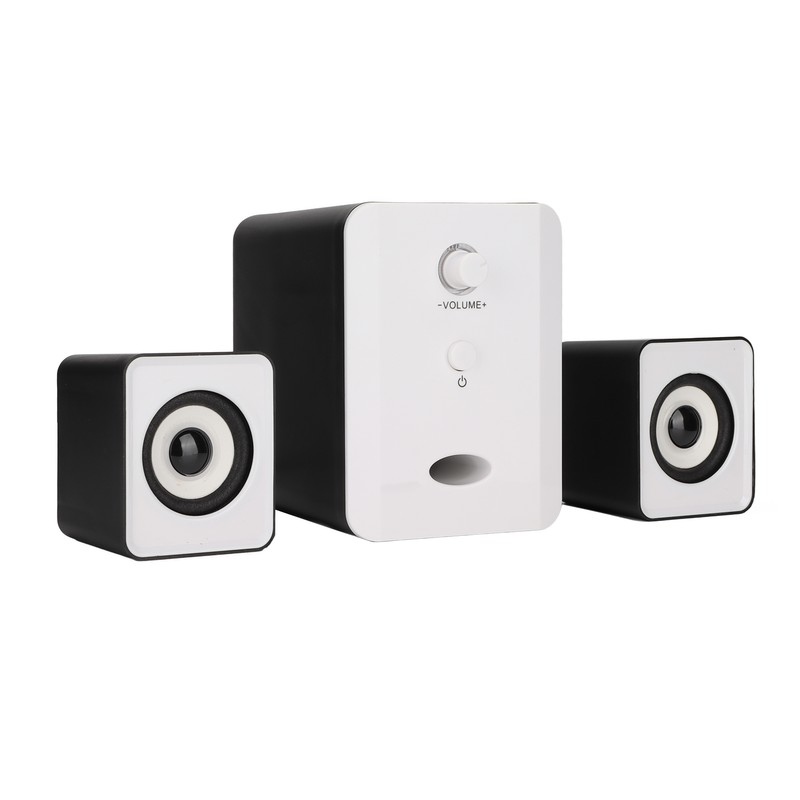 USB Powered Desktop Speakers Computer Speakers with Subwoofer for PC