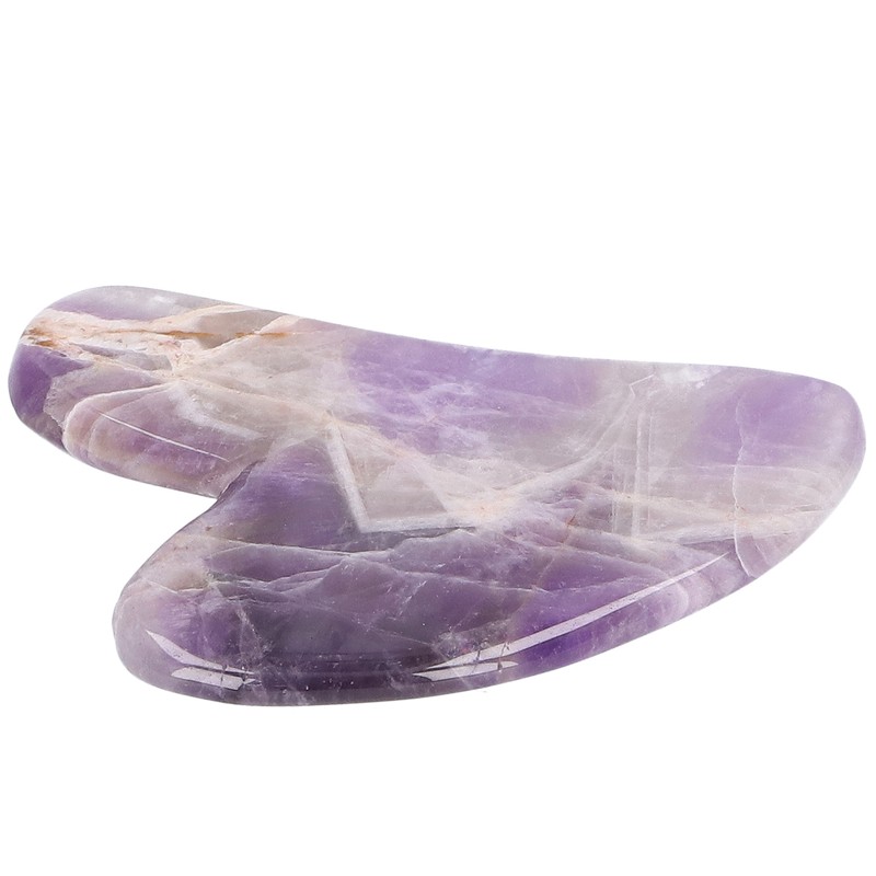 Scraping Plate Scraper Massager HeartShaped Board for Face Shoulder Leg