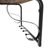 VASAGLE Coat Rack Wall Mount, Wall Hooks with Shelf, Hanging