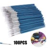 100 Pcs Plastic Detail Paint Brushes Set Miniature Paint Brushes