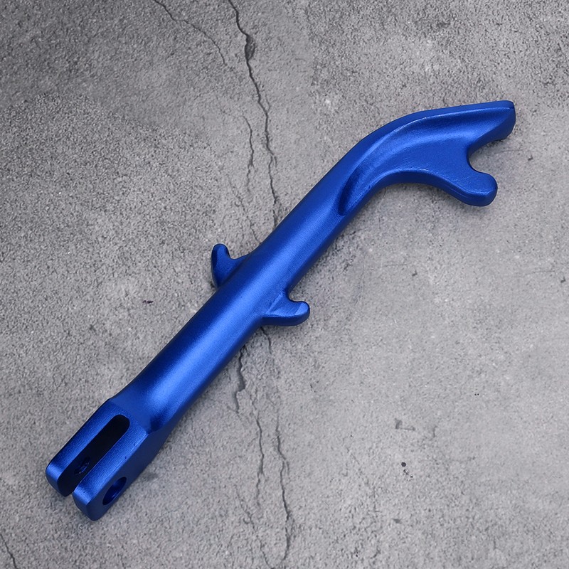 Aluminum alloy Motorcycles Kickstand Motorcycle Scooter Kick Side Support StandBlue