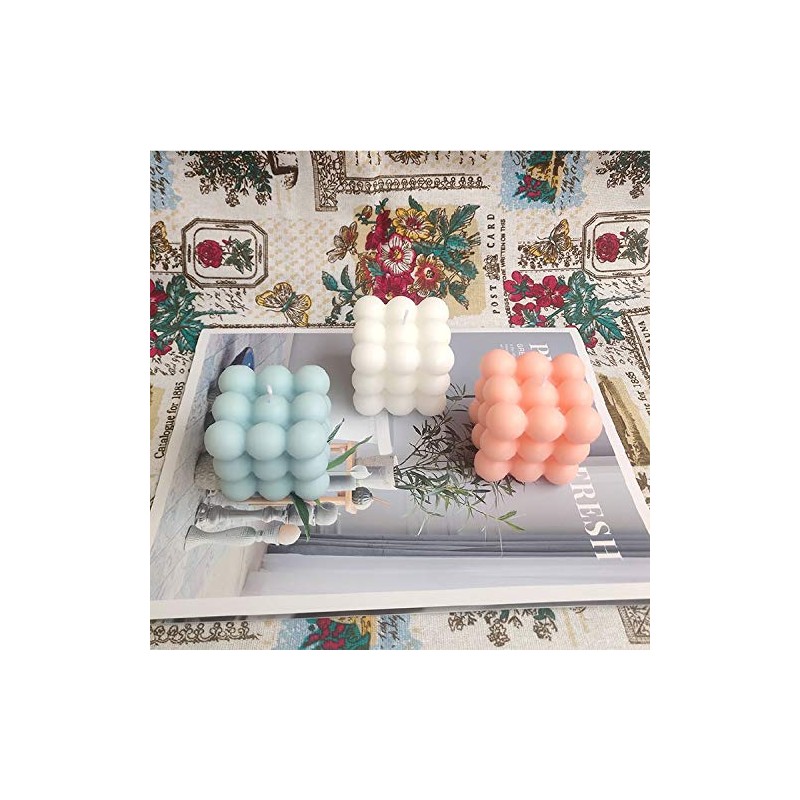 WhaleCreation 9-Ball Cube Aromatherapy Candle (Blue)