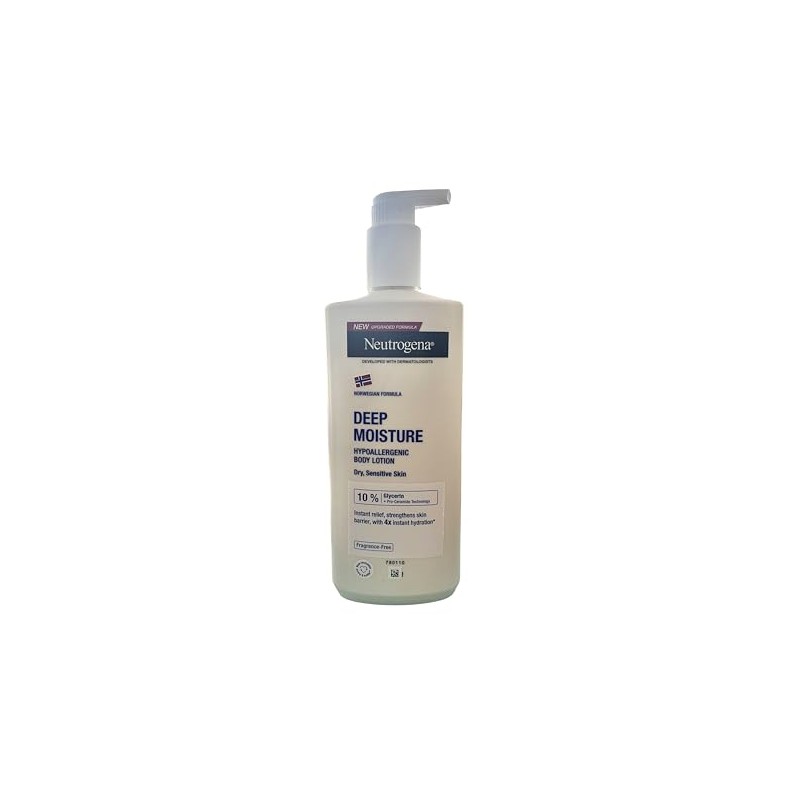 NEUTROGENA Norweg.F Deep Moisture Body Lotion Sens. 400 ml