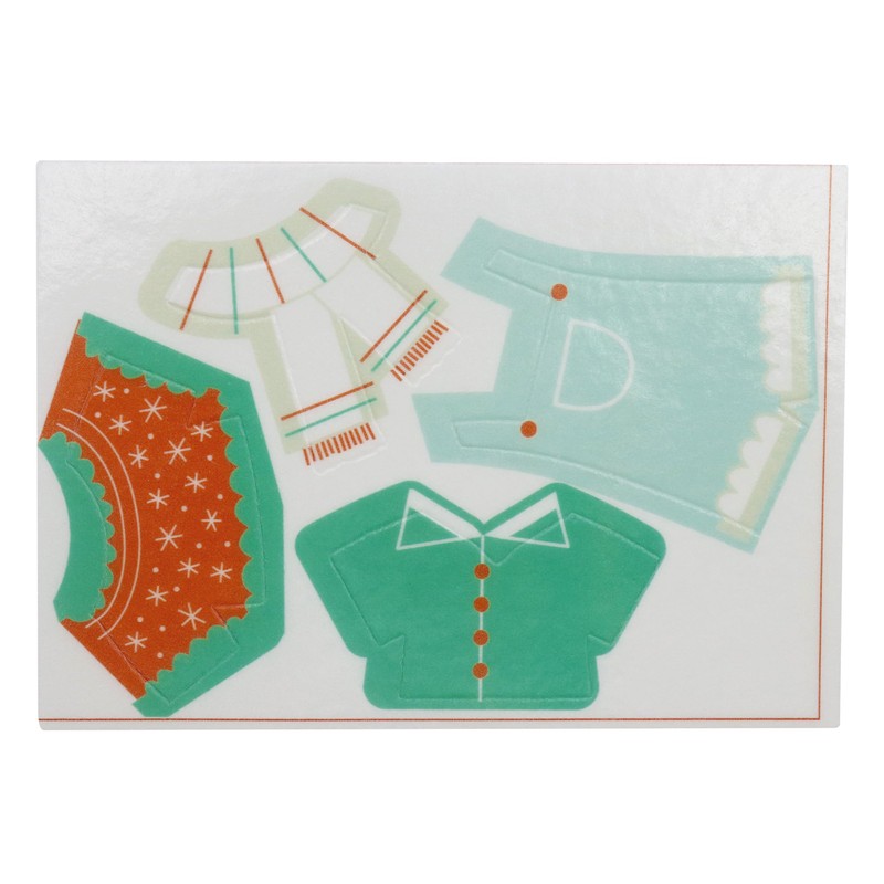 PME CH24CDK006 Christmas Cookie Decorating Kit, Dress-up Gingerbreadman, Plastic