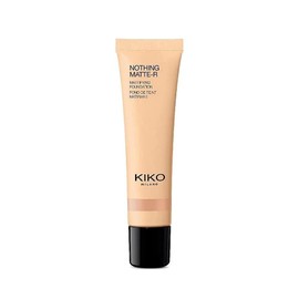 KIKO Milano Nothing Matte-R Mattifying Foundation 09, Perfecting Liquid Foundation with Matting Effect for up to 12 Hours