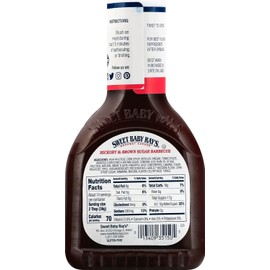 Sweet Baby Ray's Hickory Brown Sugar BBQ Sauce, 18 oz. (Pack of 3)