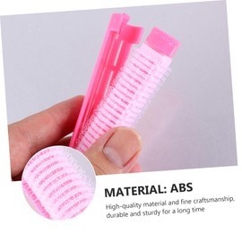 Baluue 20pcs Plastic Hair Rollers for Diy Wavy Styles Durable Curling Tools for Hair Styling for Home Use No Heat Required