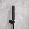 Asyas Solid Brass High Pressure Hand Held Shower Square Sprayer