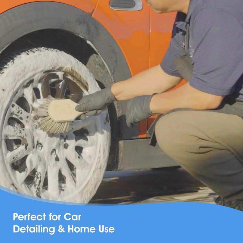 Nanoskin Professional 8.5-Inch Gentle Surface Cleaning Brush with Durable Salt