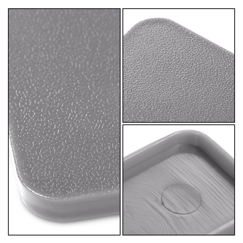 CHEDA 4 PCS Composite Decking Boards End Cap 5.5" Dark