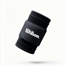 Wilson Muñequera Deportiva Doble Soporte Compresión Nivel 2 – Prevención y Recuperación de Lesiones – 62% Nylon Spandex