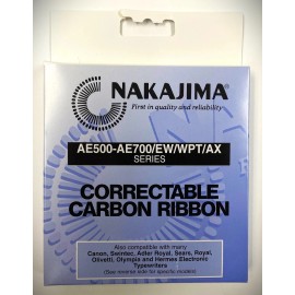 Nakajima Original Pack XC001 AE-580, AE-500 AE-710 Typewriter Ribbon,  Original