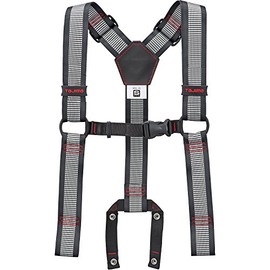 Tajima YPLS-LWH Suspenders Limited Safety Belt, S Line, White, Fall Prevention, Electrical Work, Safety Work in High Places