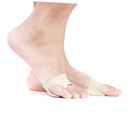 Mobestech 3pcs Pair Forefoot Pad Gel Foot Cushion for Absorber Pad Size s (skin)