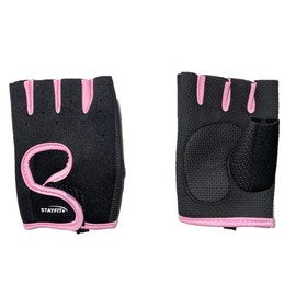 Stayfit Fitness Workout Gloves for Women and Men. Training Gloves with Wrist Support for Fitness and Exercise, Weight Lifting, Gym, and Training. (Black/Pink, Large/X-Large)