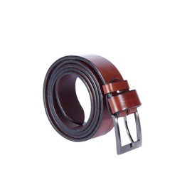 Kabber Leather Belt for Men & Women - High Quality & Vegetable Tanned Leather Belt, Men's Belt & Women's Belt, 180 - Dark brown