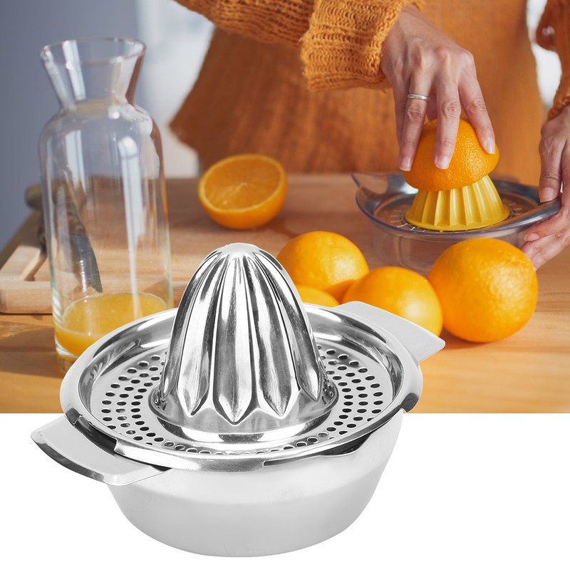 Stainless Steel Mini Portable Manual Press Juicer Lemon Juice Orange