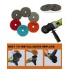 ComeFloor Dry Diamond Polishing Pads 4 Inch 3 Step Buffing