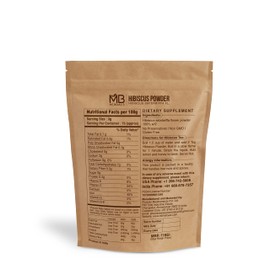 MB Herbals Hibiscus Powder | 100G | 3.5 oz | Hibiscus sabdariffa Flower Powder | For Refreshing Tea & Hair Care
