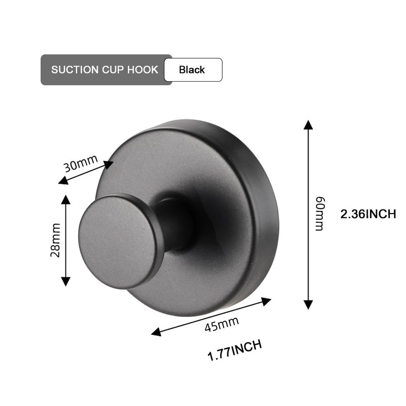Suction Cup Wreath Hanger，Suction Cup Hooks Hanging 15 Lbs，Waterproof Suction