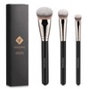 TEOYALL TEOYALL Flat Angled Brushes, Flawless Foundation Brush Under Eye