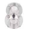 In Line Sight Glass Food Grade 304 Stainless Steel Omnidirectional