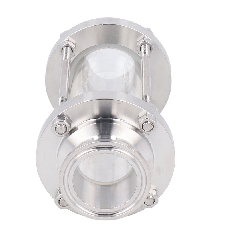 In Line Sight Glass Food Grade 304 Stainless Steel Omnidirectional