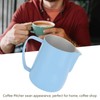 600ml Milk Frothing Pitcher Coffee Steaming Pitcher Stainless Steel Milk