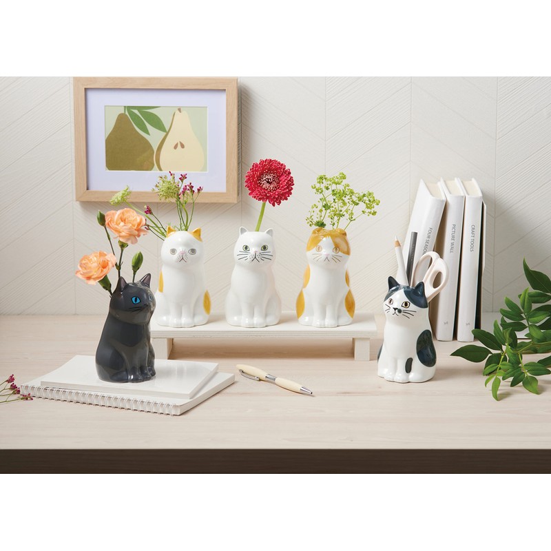 Setokraft P22-0701 Flower & Pen Stand Hachiware