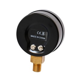 CHILDWEET 2pcs Bar Pressure Gauge 0-1.4mpa Air Pressure Gauge Npt Thread for Easy Readings