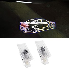 Car Door Logo Lights Courtesy LED Projector Lamps Accessories Compatible With Charger 2012-present