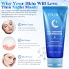 Collagen Night Wrapping Mask, 100ML Overnight Sleeping Mask Hydrating Moisturizing