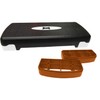 BANCO STEP DE AEROBICS EN PLASTICO PVC REFORZADO, PLATAFORMA AJUSTABLE