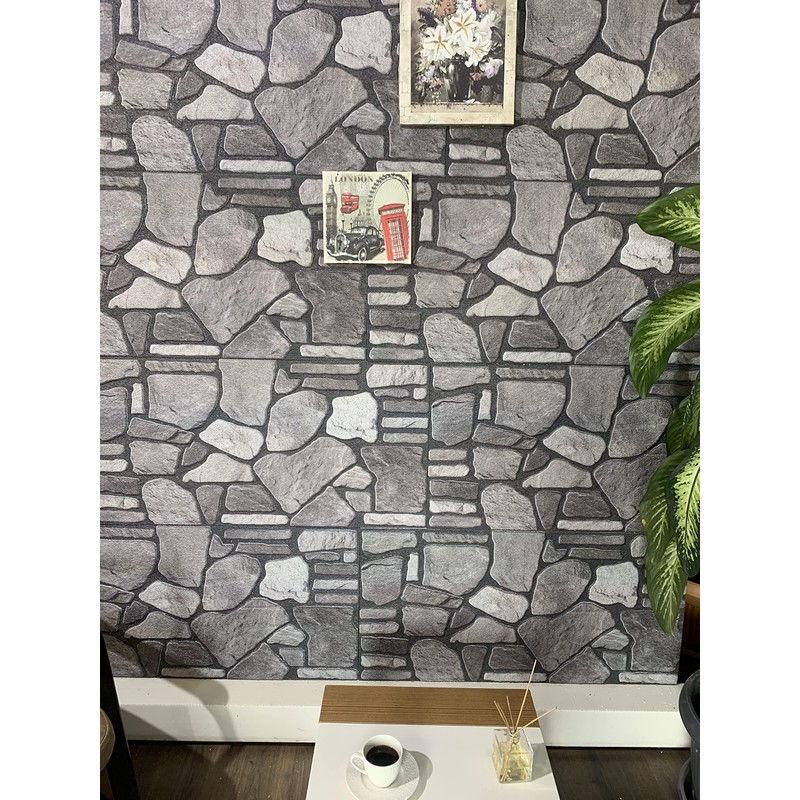 Dundee Deco 3D Wall Panels - Cladding Grey Charcoal Ash