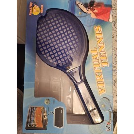 vtg interactive Vintage Virtual Tennis Plug & Play TV Game Vtg Interactive (Blue)( NO CONSOLE)