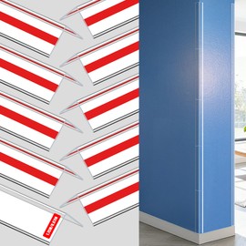 Frychee Clear Corner Protectors –Mini Self-Adhesive Baby Proofing Safety Bumpers for Walls, Furniture, Cabinets & Desks – Freely Spliced to Meet Your Needs (10PCS, 1.7x40.6cm/0.67x16in)