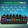 F999X Live Sound Card, Professional Audio Mixer & Noise Reduction,