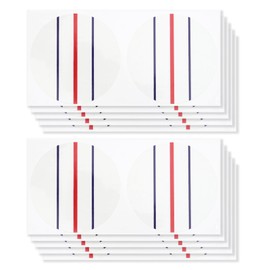 Create idea 10 Sheet (20 Circle Stickers) Golf Alignment Stickers Circle Diameter 37mm Triple Track Two Ball Putter Golf Stickers for Golf Enthusiasts