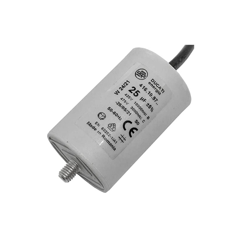 Lumonic Start-up capacitor 416.10.97 B [incl. cable 35cm] | motor