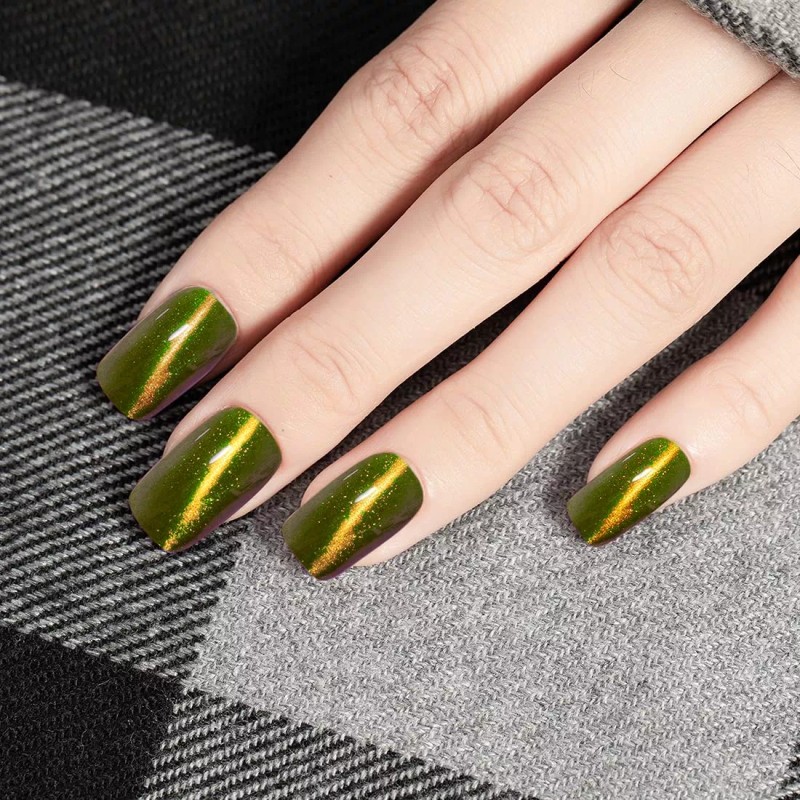 Shinetour Esmaltes Uñas Gel Uñas Efecto Ojo Gato 3d+doble Iman,6