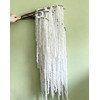 4 PCS White Artificial Yarn Amaranthus for Decor