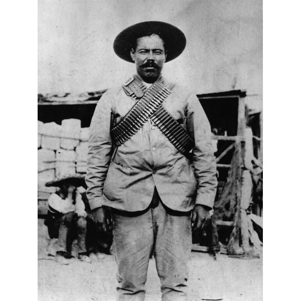 Pancho Villa (bullets) POSTER 24 X 36 INCH Mexico History Revolution