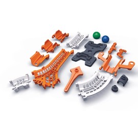 Clementoni 19167 Clementoni-19167-Science and Play-Action & Reaction Platforms, Junctions and Crossroads-Made in Italy-Track Set-Construction Toys for Kids from 6 Years and Older, English