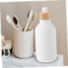 SHOWERORO Elegant Marble Soap Dispenser White Foam Pump Hand Pump